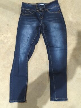 Dark Blue Women's Skinny Jeans